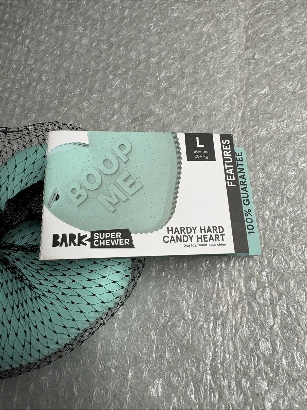 Bark’s Hardy hard candy heart